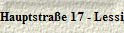 Hauptstra�e 17 - Lessing