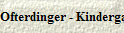 Ofterdinger - Kindergarten