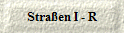 Stra�en I - R