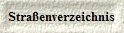 Stra�enverzeichnis